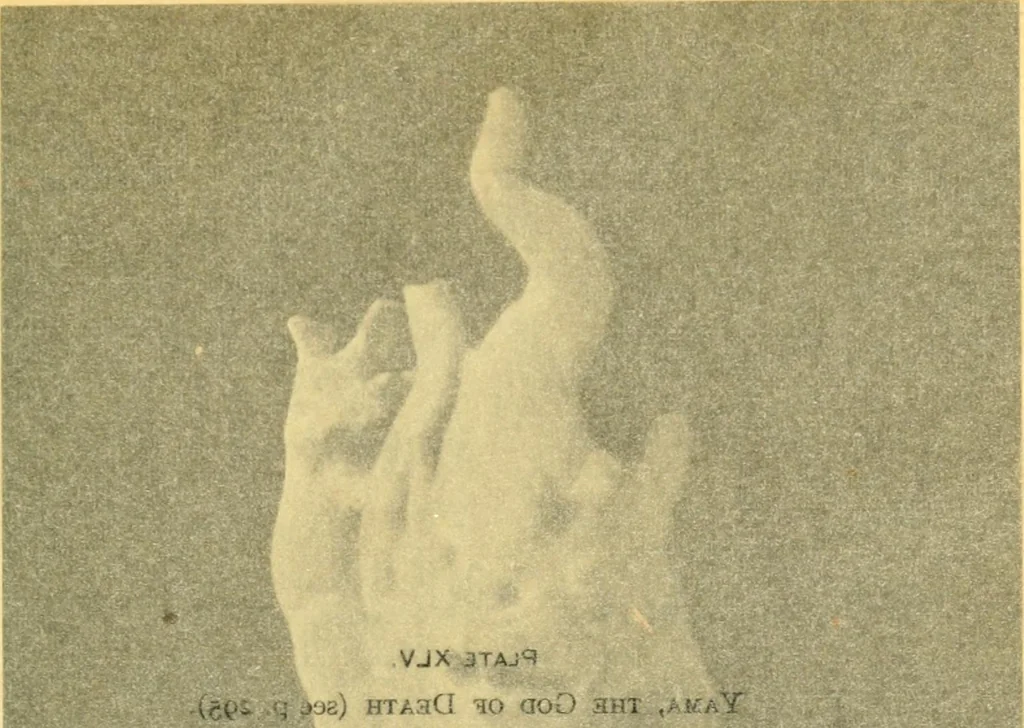 An illustration from Chinese clay figures, 1914, leaf 388