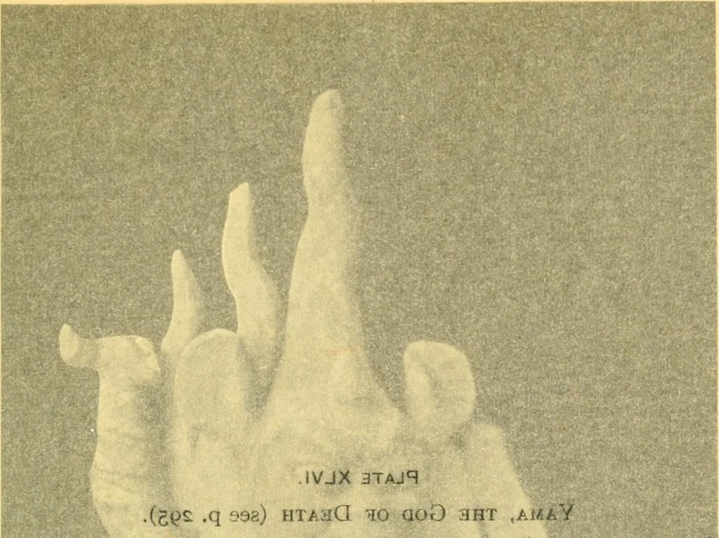 An illustration from Chinese clay figures, 1914, leaf 392