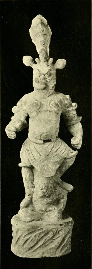 An illustration from Chinese clay figures, 1914, leaf 402