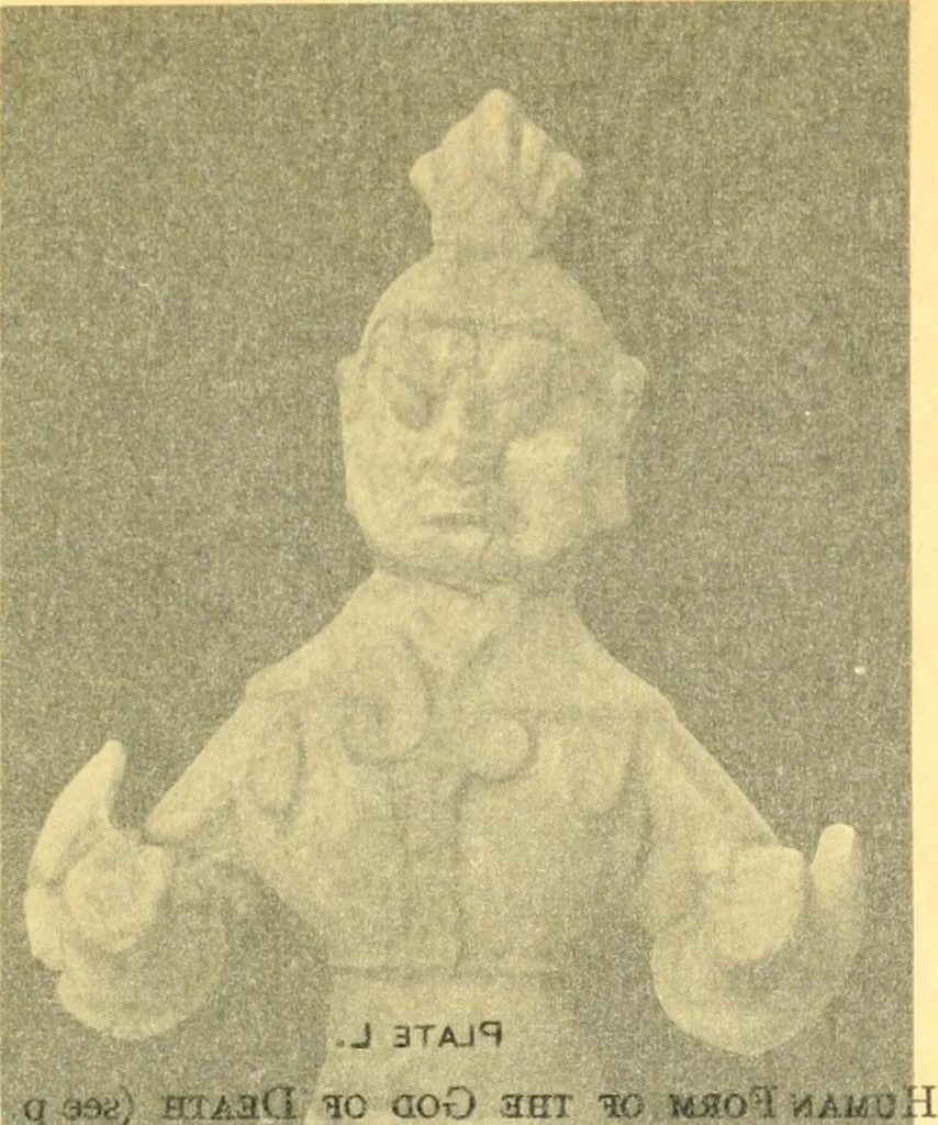 An illustration from Chinese clay figures, 1914, leaf 408