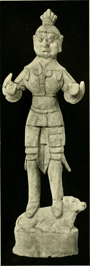 An illustration from Chinese clay figures, 1914, leaf 410