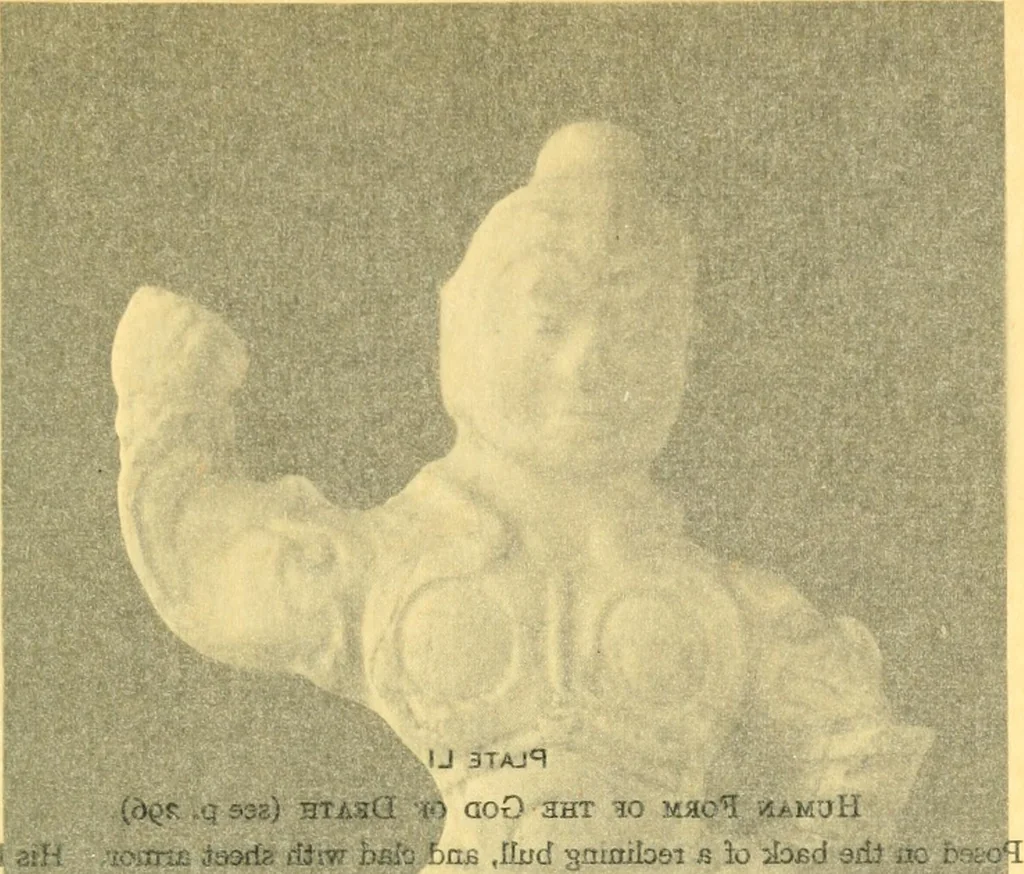 An illustration from Chinese clay figures, 1914, leaf 412