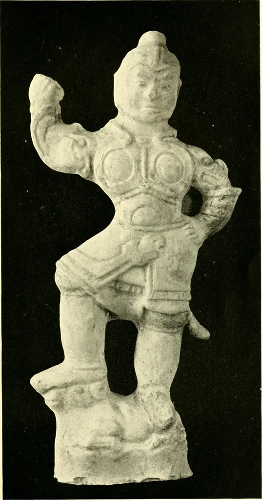 An illustration from Chinese clay figures, 1914, leaf 414