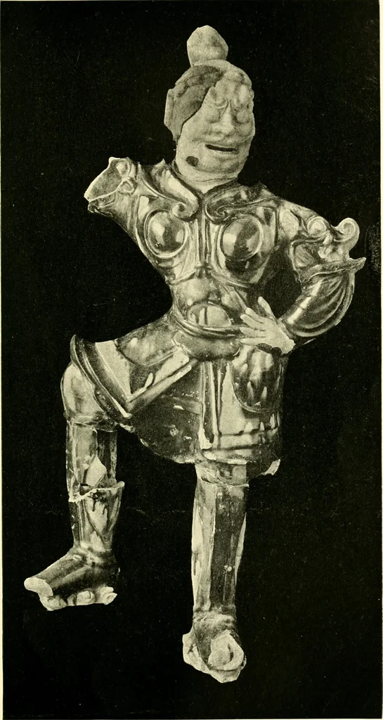 An illustration from Chinese clay figures, 1914, leaf 418