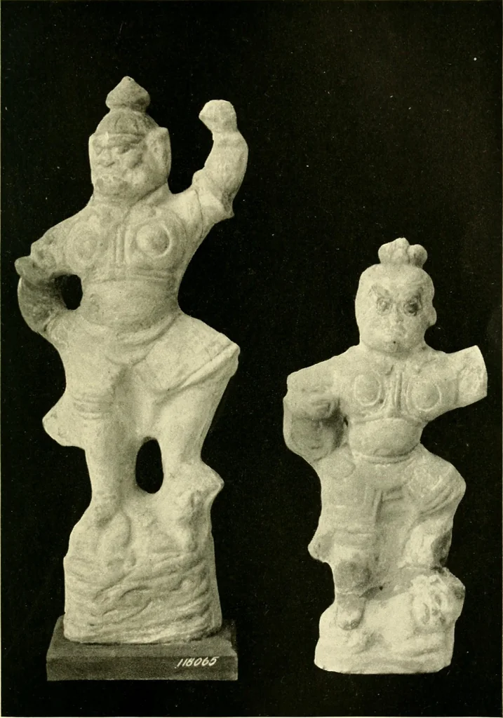 An illustration from Chinese clay figures, 1914, leaf 426