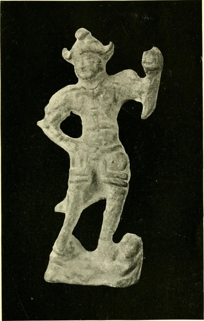 An illustration from Chinese clay figures, 1914, leaf 430