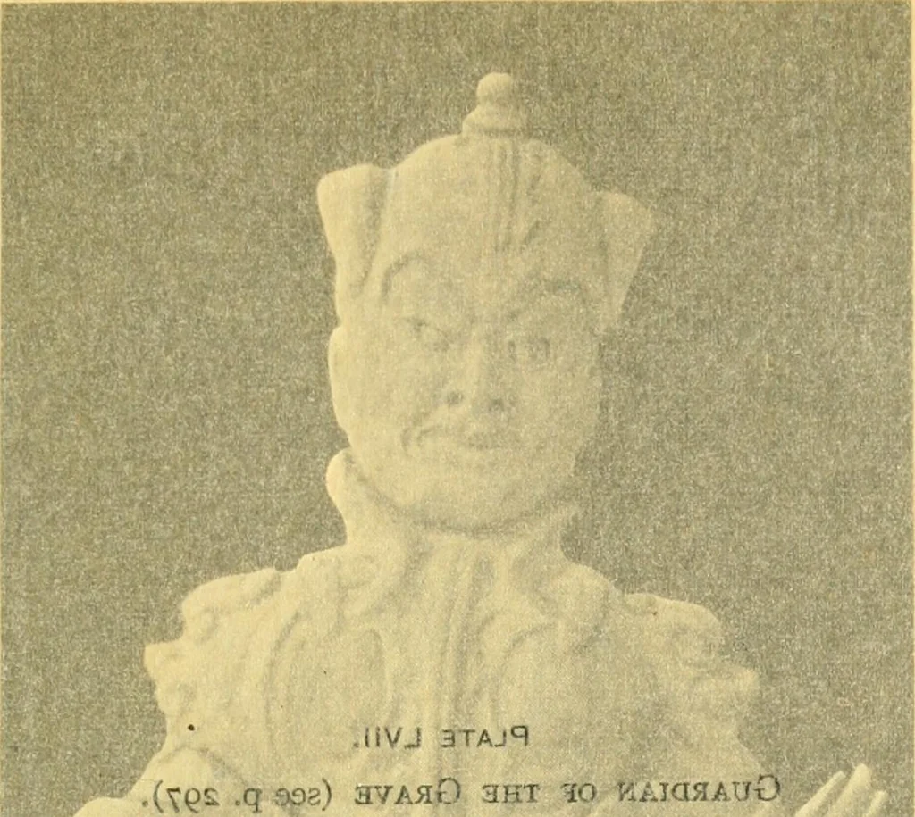 An illustration from Chinese clay figures, 1914, leaf 436