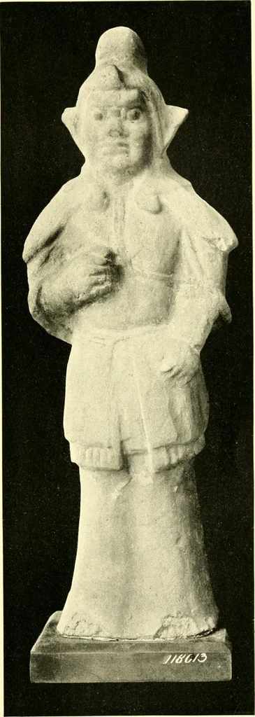 An illustration from Chinese clay figures, 1914, leaf 442