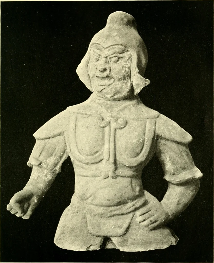 An illustration from Chinese clay figures, 1914, leaf 450