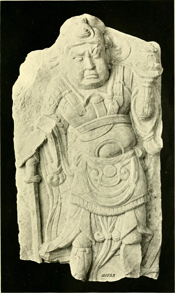 An illustration from Chinese clay figures, 1914, leaf 454