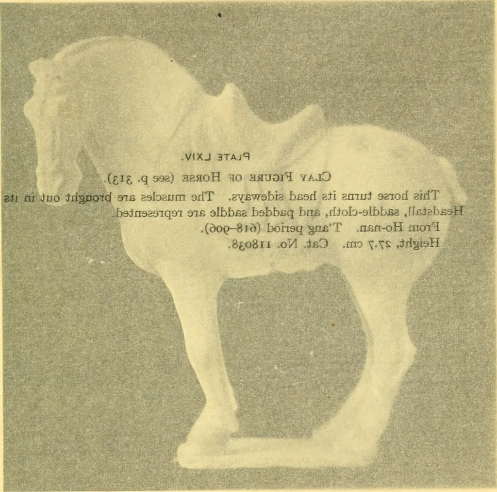 An illustration from Chinese clay figures, 1914, leaf 464
