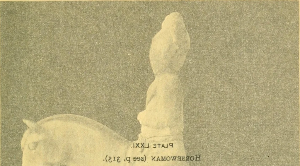 An illustration from Chinese clay figures, 1914, leaf 492