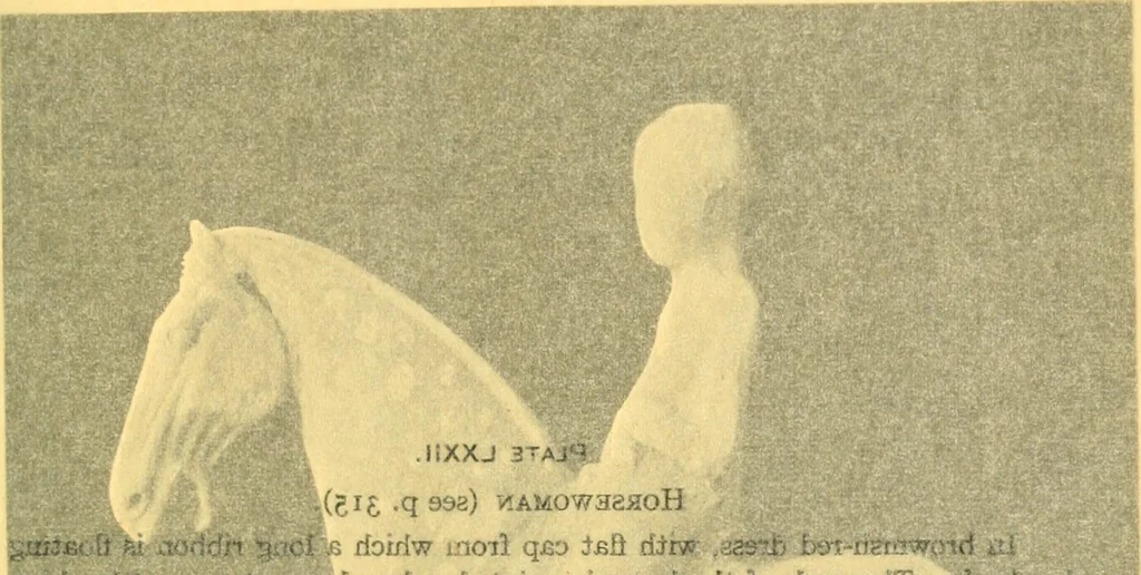 An illustration from Chinese clay figures, 1914, leaf 496