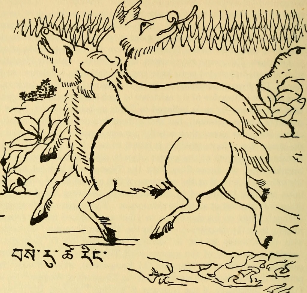 An illustration from Chinese clay figures, 1914, leaf 59