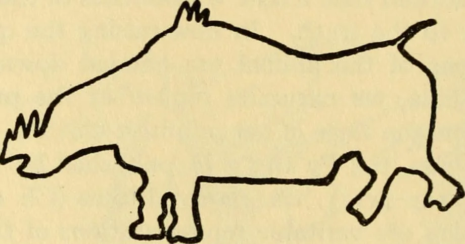 An illustration from Chinese clay figures, 1914, leaf 67