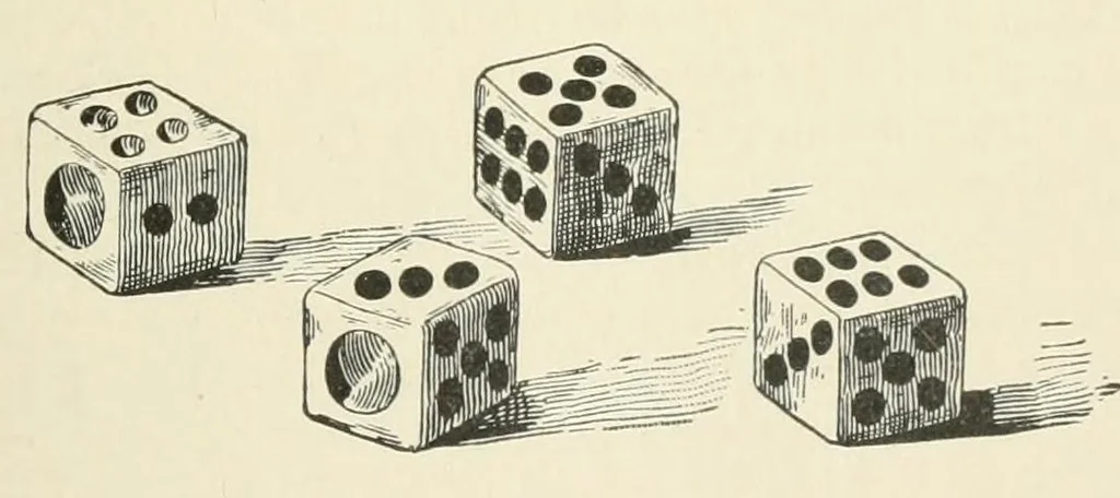 An illustration from Chinese games with dice; [paper] read before The Oriental Club of Philadelphia, March 14, 1889, 1889, leaf 27