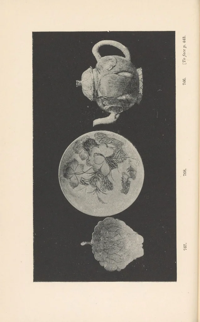 An illustration from Chinese porcelain, 1902, leaf 466