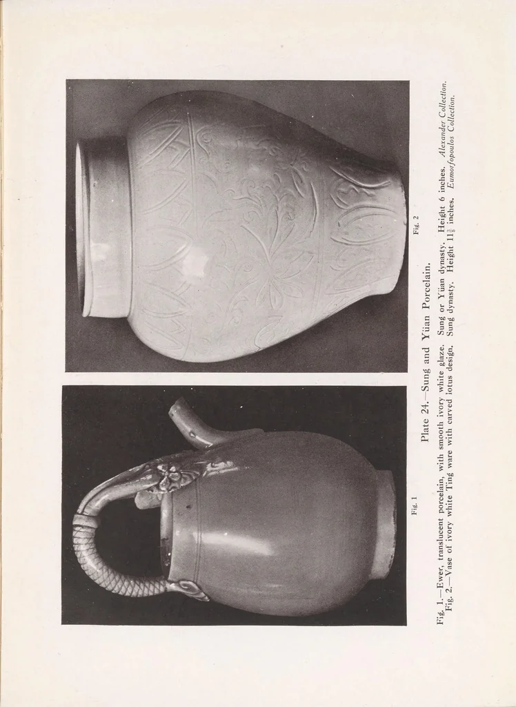 An illustration from Chinese pottery and porcelain : an account of the potter's art in China from primitive times to the present day, 1915, leaf 181