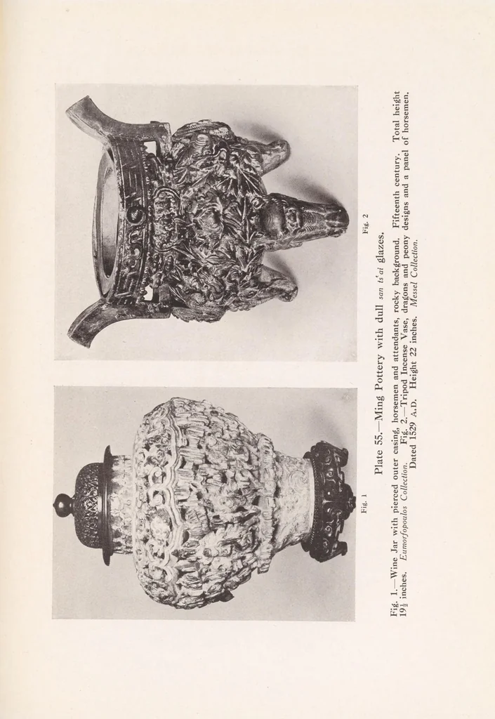 An illustration from Chinese pottery and porcelain : an account of the potter's art in China from primitive times to the present day, 1915, leaf 347