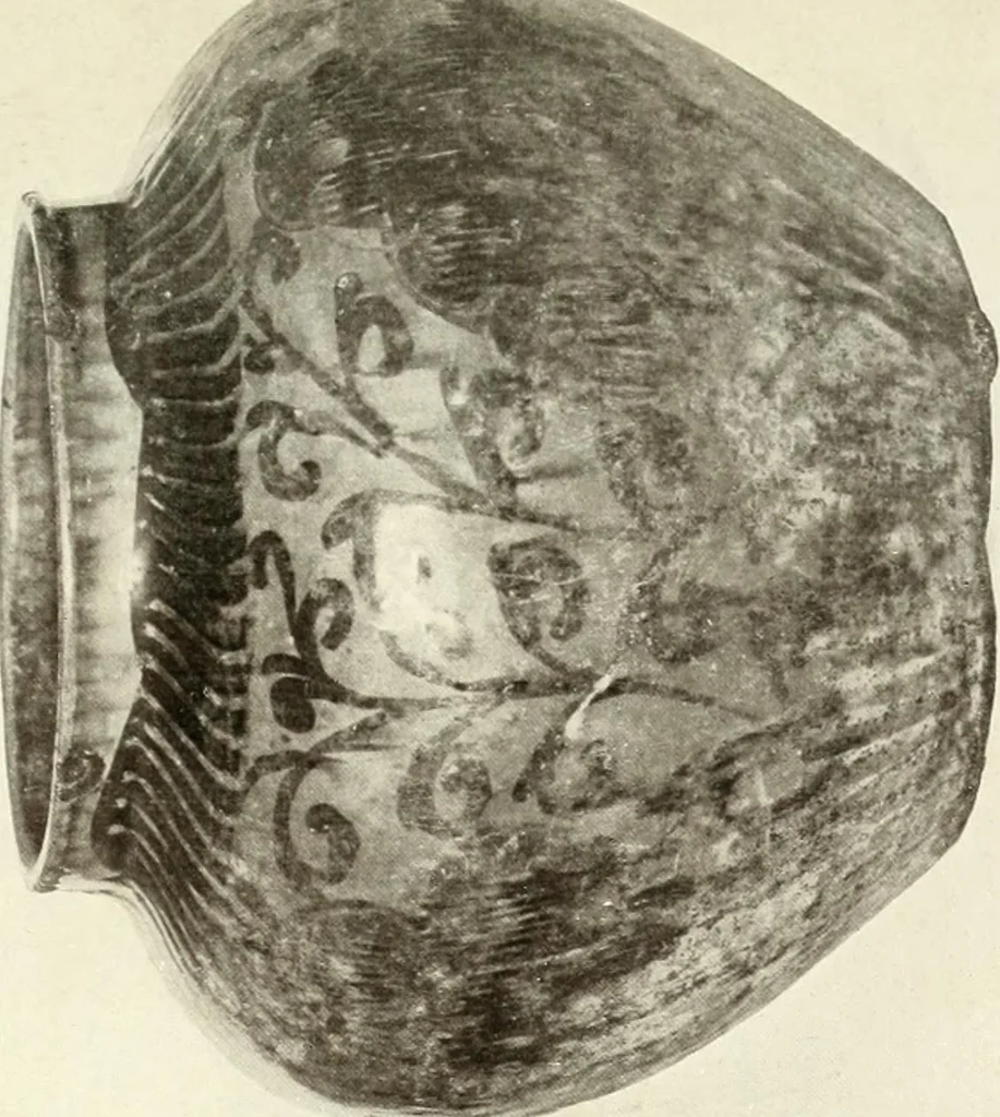 An illustration from Chinese pottery and porcelain : an account of the potter's art in China from primitive times to the present day, 1915, leaf 104