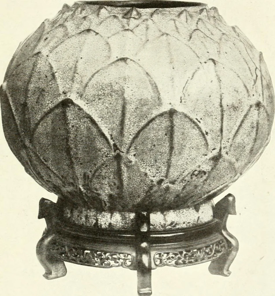An illustration from Chinese pottery and porcelain : an account of the potter's art in China from primitive times to the present day, 1915, leaf 142