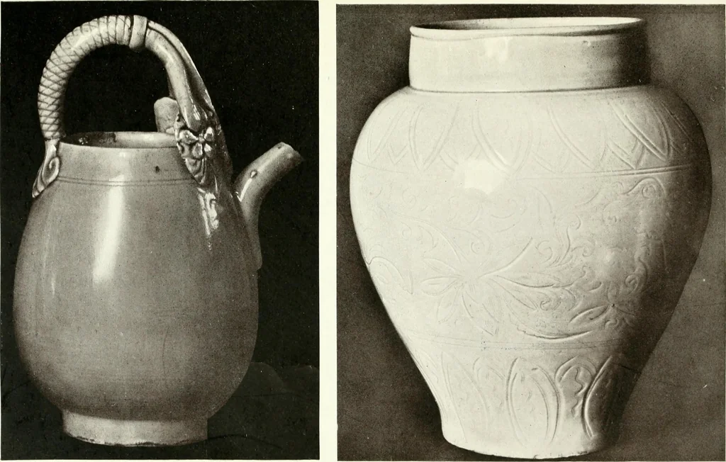 An illustration from Chinese pottery and porcelain : an account of the potter's art in China from primitive times to the present day, 1915, leaf 184