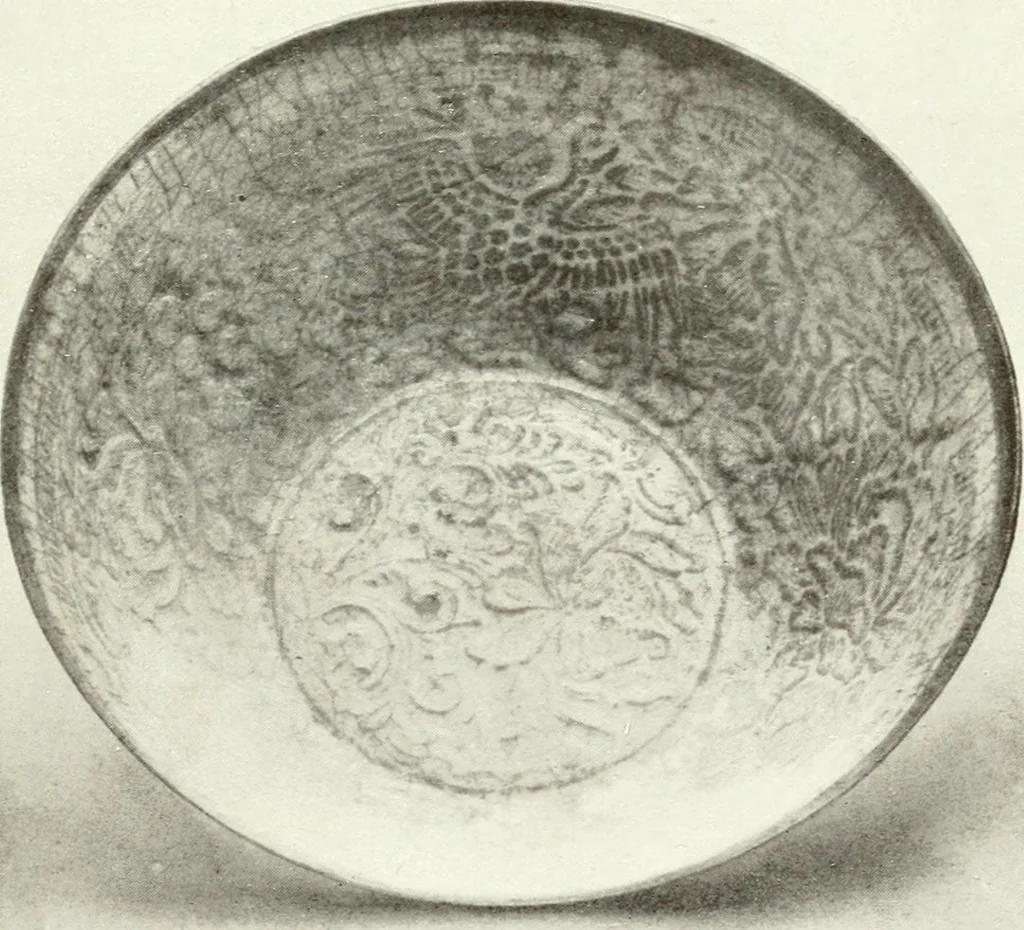 An illustration from Chinese pottery and porcelain : an account of the potter's art in China from primitive times to the present day, 1915, leaf 186