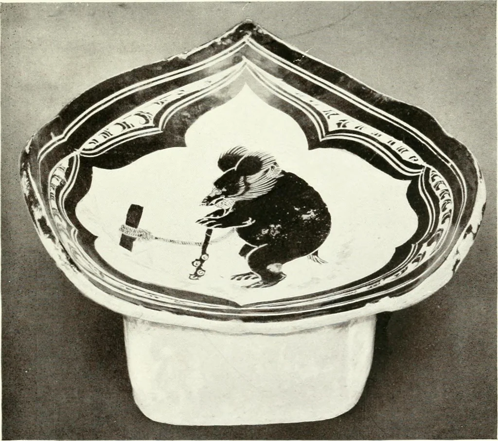 An illustration from Chinese pottery and porcelain : an account of the potter's art in China from primitive times to the present day, 1915, leaf 206