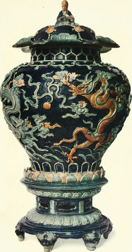 An illustration from Chinese pottery and porcelain : an account of the potter's art in China from primitive times to the present day, 1915, leaf 330
