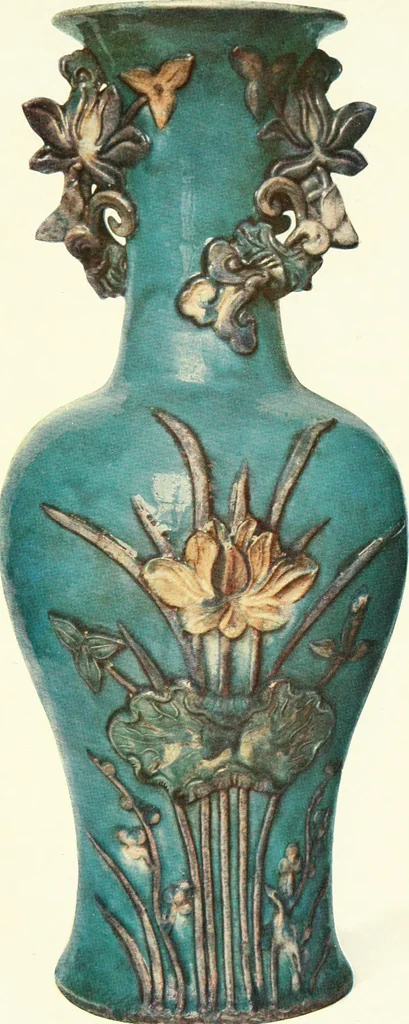 An illustration from Chinese pottery and porcelain : an account of the potter's art in China from primitive times to the present day, 1915, leaf 344