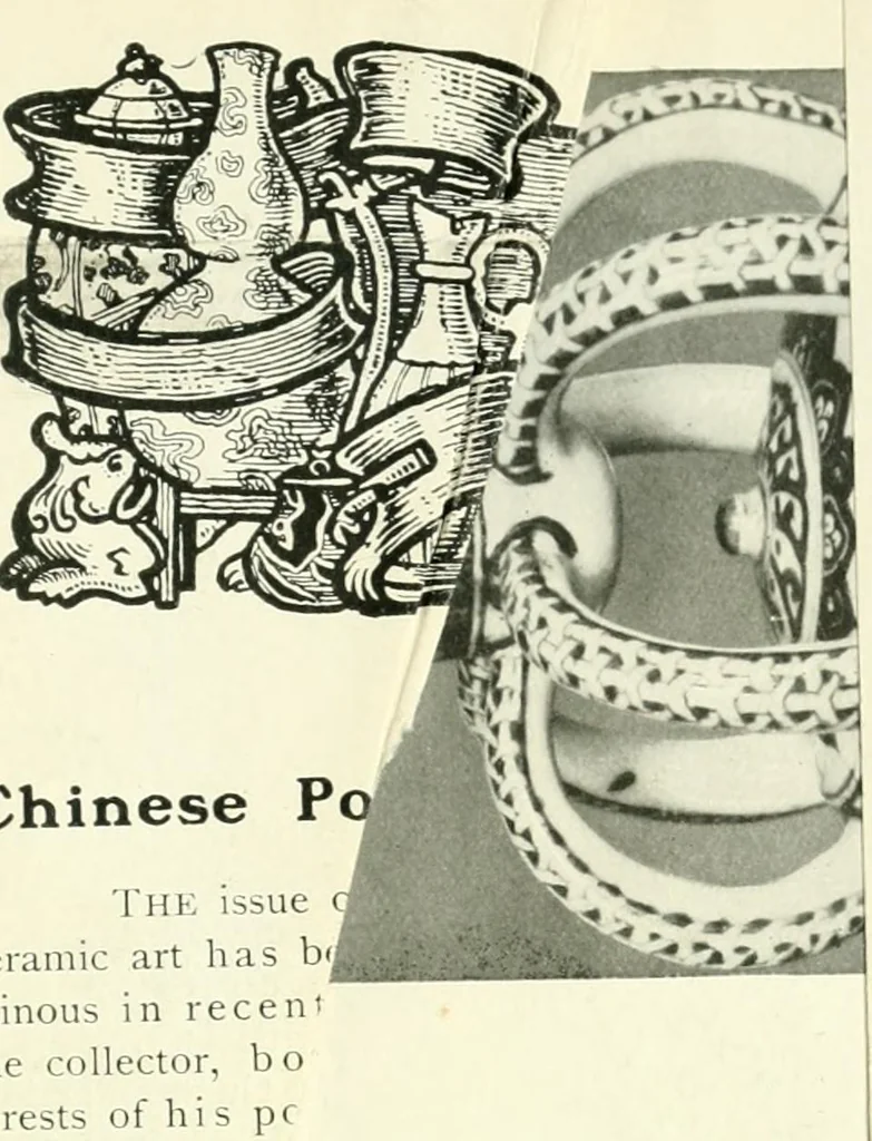 An illustration from Chinese pottery and porcelain : an account of the potter's art in China from primitive times to the present day, 1915, leaf 386