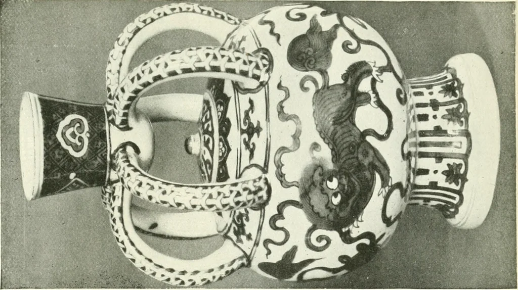 An illustration from Chinese pottery and porcelain : an account of the potter's art in China from primitive times to the present day, 1915, leaf 390