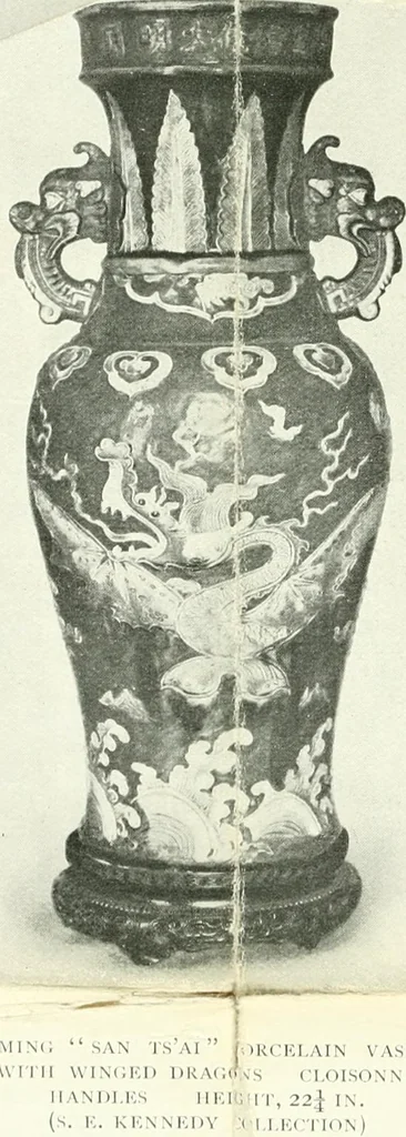An illustration from Chinese pottery and porcelain : an account of the potter's art in China from primitive times to the present day, 1915, leaf 390