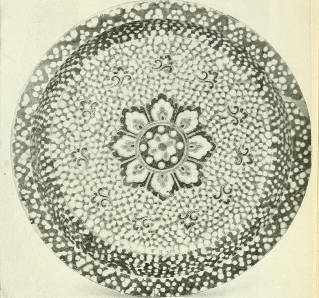 An illustration from Chinese pottery and porcelain : an account of the potter's art in China from primitive times to the present day, 1915, leaf 392