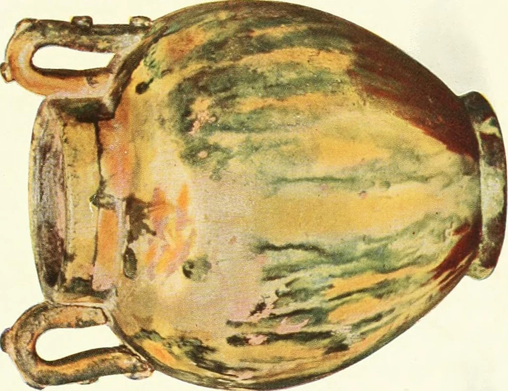 An illustration from Chinese pottery and porcelain : an account of the potter's art in China from primitive times to the present day, 1915, leaf 86