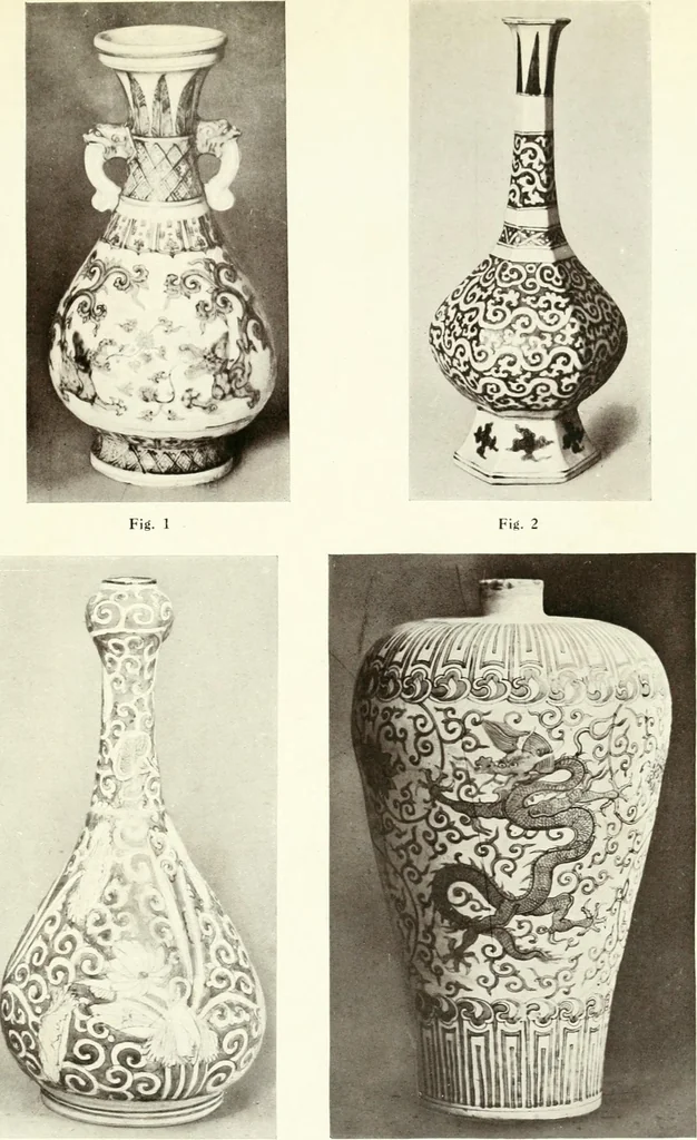 An illustration from Chinese pottery and porcelain : an account of the potter's art in China from primitive times to the present day, 1915, leaf 124