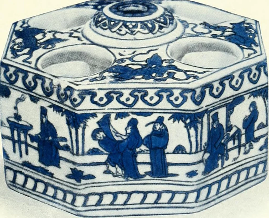 An illustration from Chinese pottery and porcelain : an account of the potter's art in China from primitive times to the present day, 1915, leaf 134