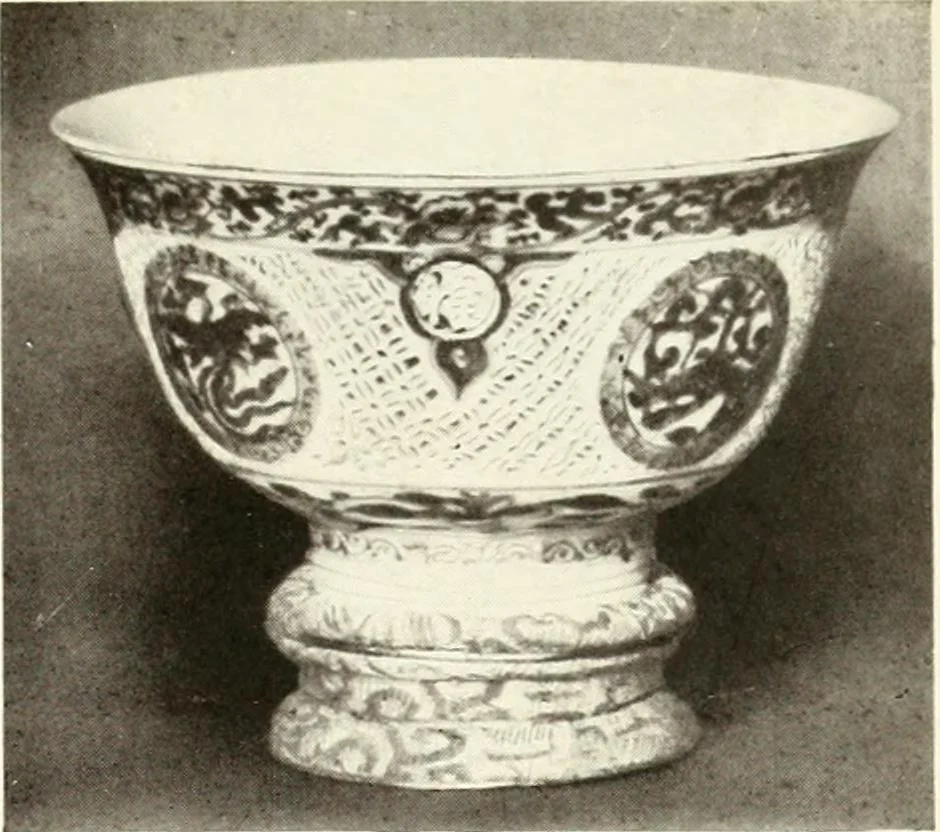 An illustration from Chinese pottery and porcelain : an account of the potter's art in China from primitive times to the present day, 1915, leaf 138