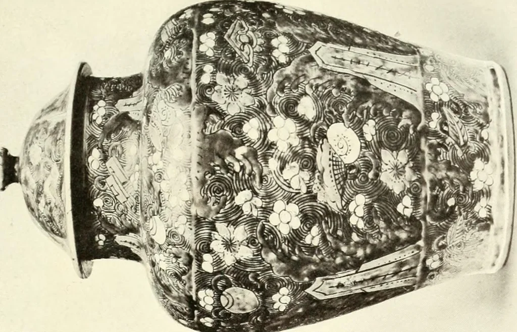 An illustration from Chinese pottery and porcelain : an account of the potter's art in China from primitive times to the present day, 1915, leaf 146