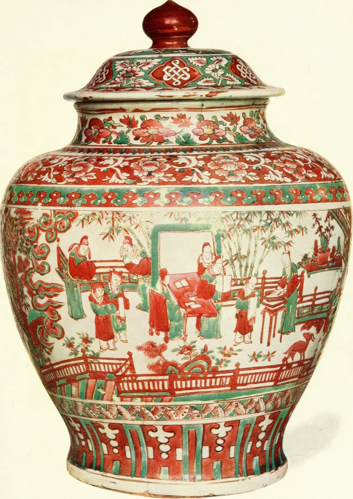 An illustration from Chinese pottery and porcelain : an account of the potter's art in China from primitive times to the present day, 1915, leaf 152