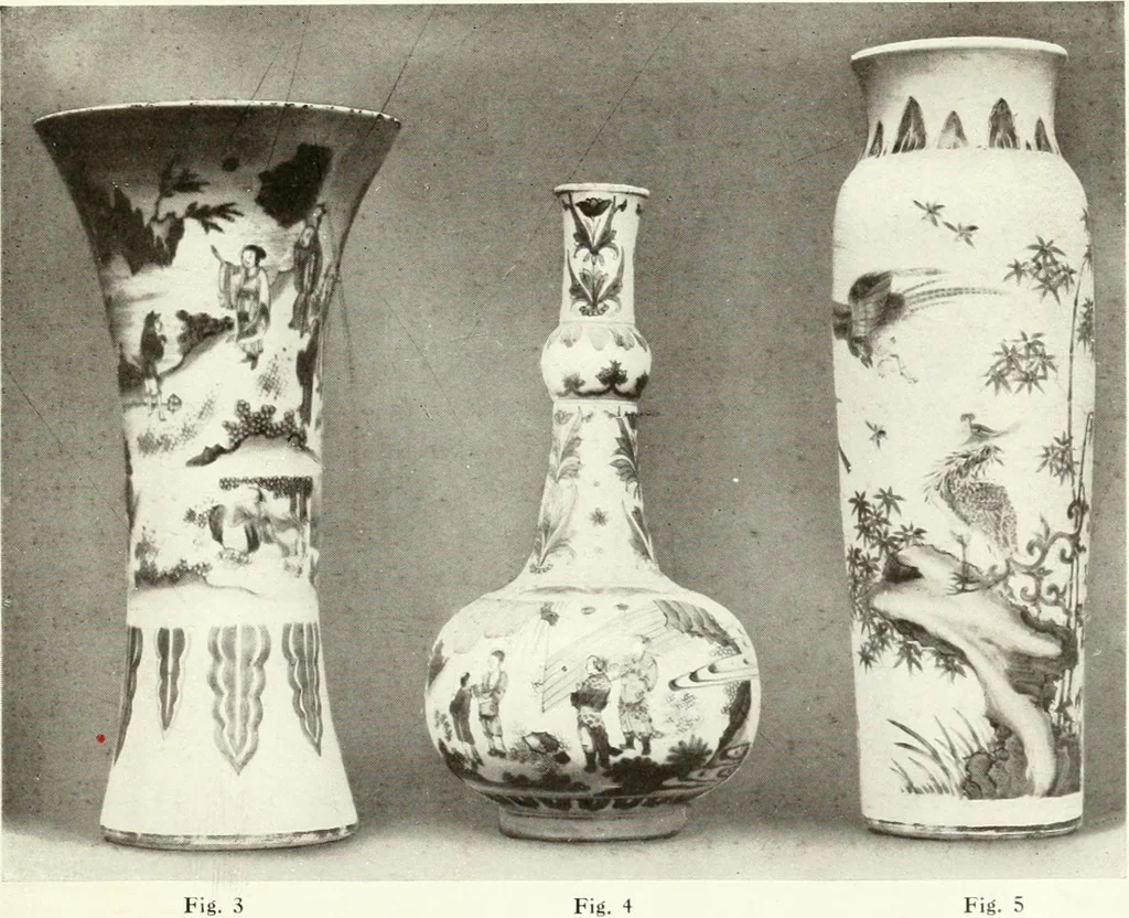 An illustration from Chinese pottery and porcelain : an account of the potter's art in China from primitive times to the present day, 1915, leaf 162