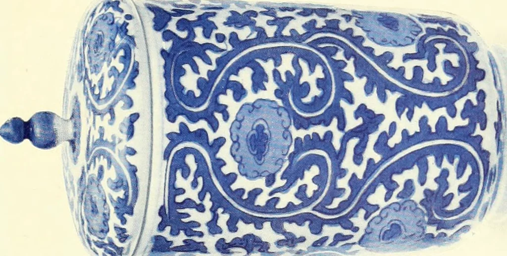 An illustration from Chinese pottery and porcelain : an account of the potter's art in China from primitive times to the present day, 1915, leaf 218