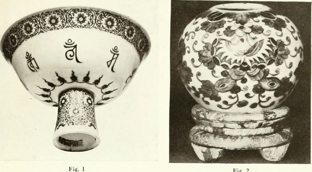 An illustration from Chinese pottery and porcelain : an account of the potter's art in China from primitive times to the present day, 1915, leaf 234
