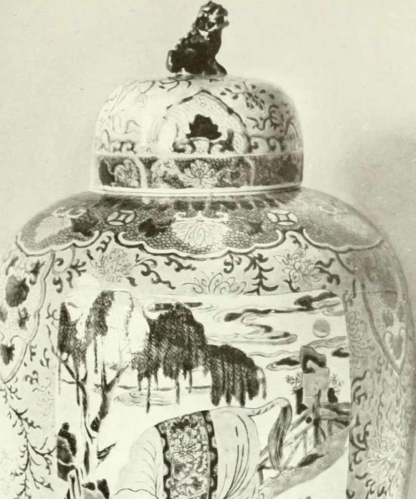 An illustration from Chinese pottery and porcelain : an account of the potter's art in China from primitive times to the present day, 1915, leaf 284