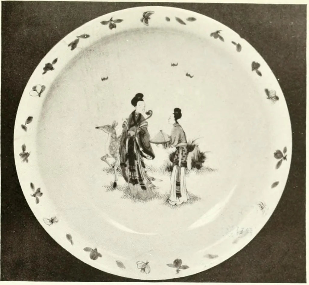 An illustration from Chinese pottery and porcelain : an account of the potter's art in China from primitive times to the present day, 1915, leaf 324