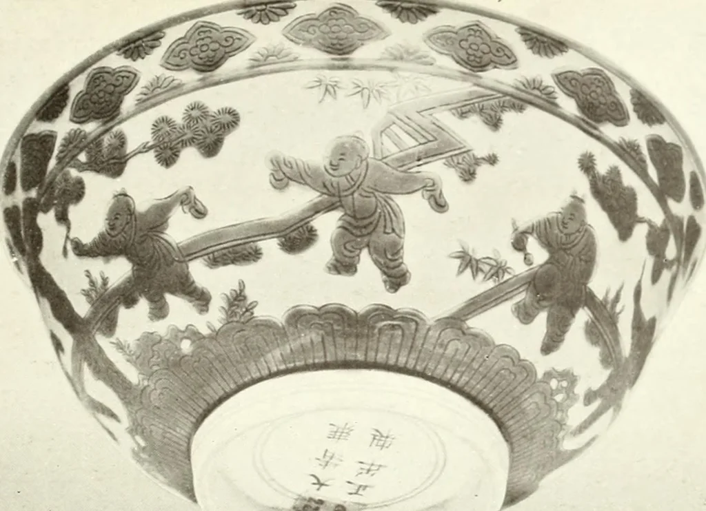 An illustration from Chinese pottery and porcelain : an account of the potter's art in China from primitive times to the present day, 1915, leaf 346