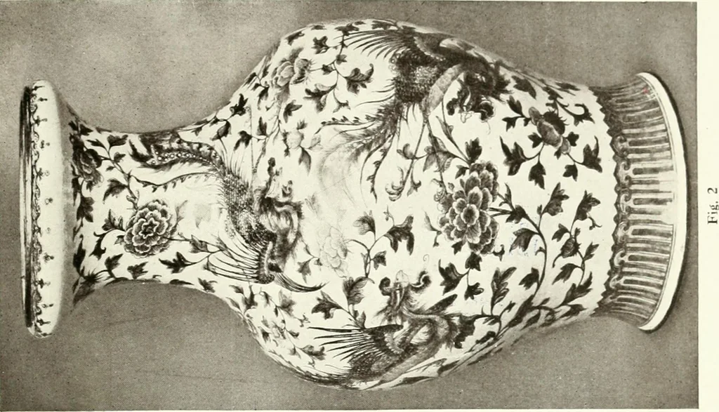 An illustration from Chinese pottery and porcelain : an account of the potter's art in China from primitive times to the present day, 1915, leaf 348