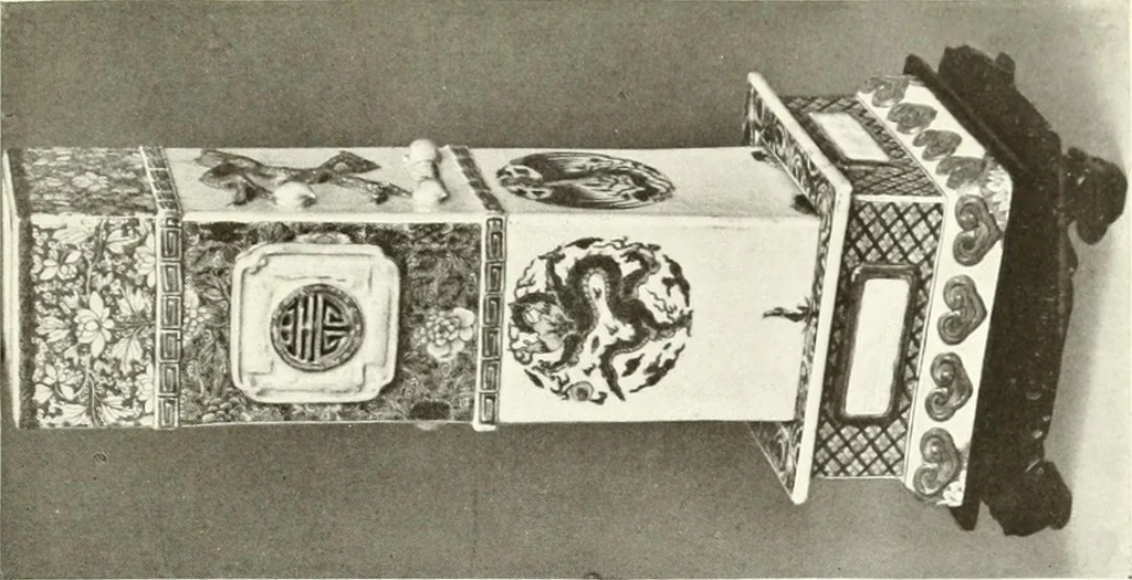 An illustration from Chinese pottery and porcelain : an account of the potter's art in China from primitive times to the present day, 1915, leaf 350