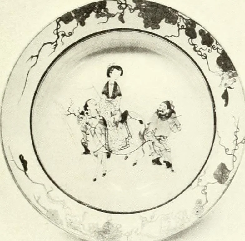 An illustration from Chinese pottery and porcelain : an account of the potter's art in China from primitive times to the present day, 1915, leaf 352