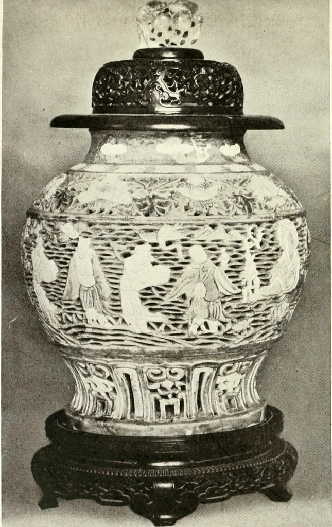 An illustration from Chinese pottery and porcelain : an account of the potter's art in China from primitive times to the present day, 1915, leaf 38